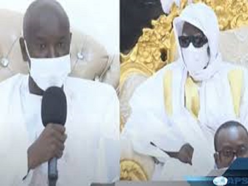 Aly Ngouille Ndiaye au Khalife général des Mourides :"C'est grâce à vos prières que le Sénégal a enregistré de bons résultats dans la lutte contre la Covid 19"
