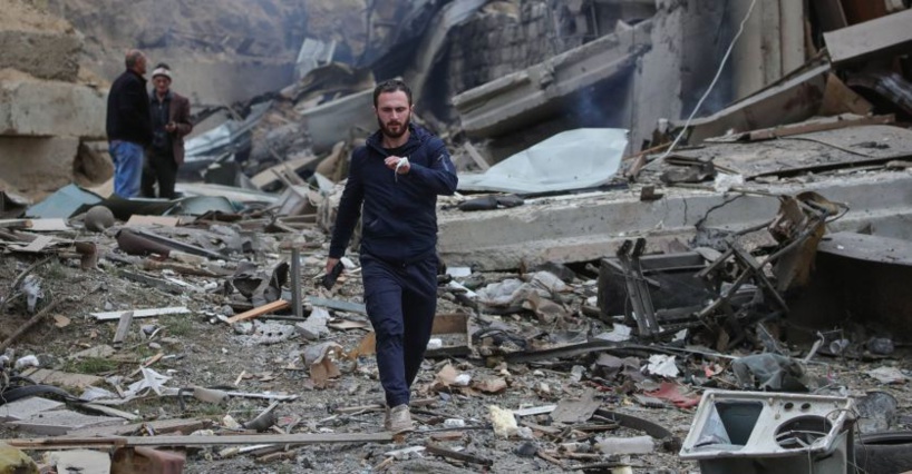 Haut-Karabakh: des missiles azerbaïdjanais s'abattent sur la capitale