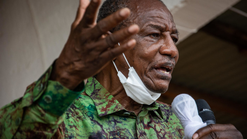 Présidentielle en Guinée: Alpha Condé poursuit sa campagne dans l'intérieur du pays
