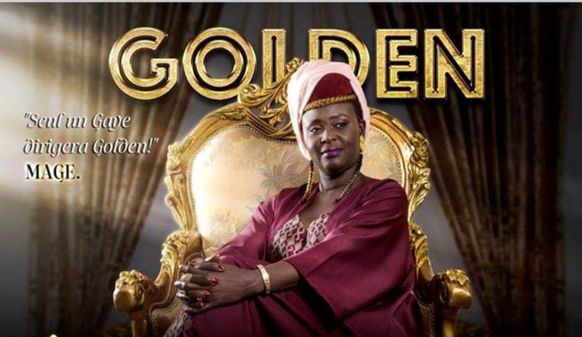 Amélie Mbaye, alias Mage dans la série Golden confie: "j'ai pas besoin de gouttes lacrymales, quand il faut pleurer, je pleure réellement"