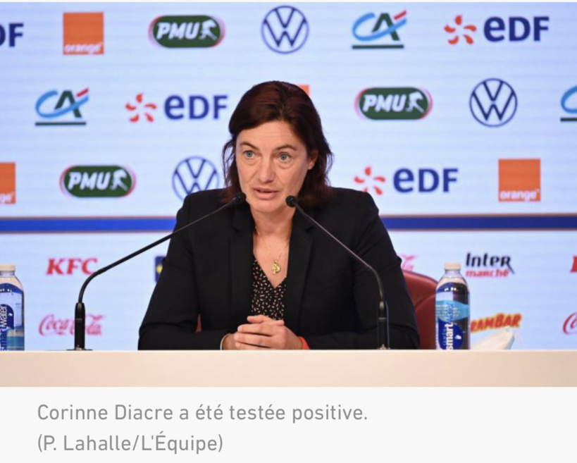 La sélectionneuse des Bleues Corine Diacre testée positive à la Covid-19 va manquer le rassemblement