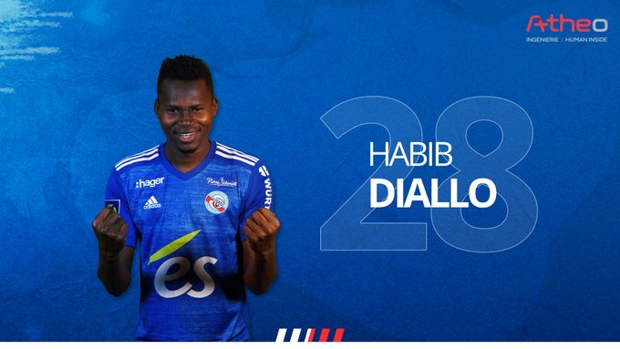 Ligue 1: Habib Diallo marque son premier but avec Strasbourg