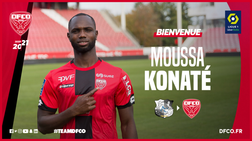 Officiel ! Moussa Konaté signe à Dijon Officiel ! Moussa Konaté signe à Dijon