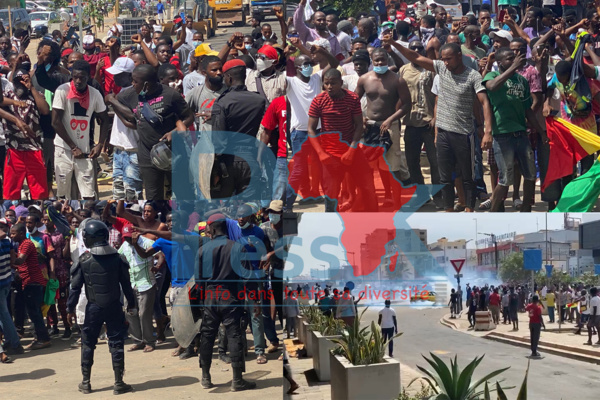 Dakar: des Guinéens contestent les résultats de la CENI et affrontent les forces de l’ordre devant leur ambassade