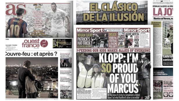 La polémique Dybala paralyse la Juventus, l'Angleterre rend hommage au geste de grande classe de Marcus Rashford