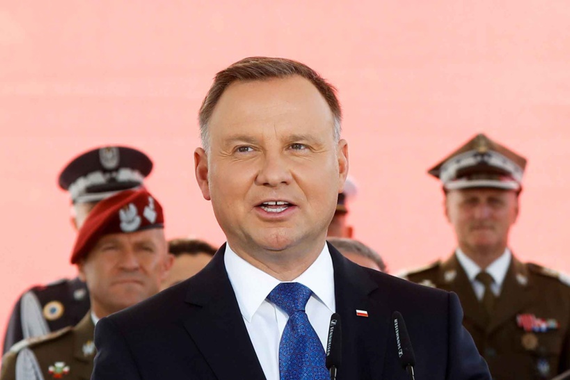 Covid-19: le président polonais Andrzej Duda testé positif Covid-19: le président polonais Andrzej Duda testé positif