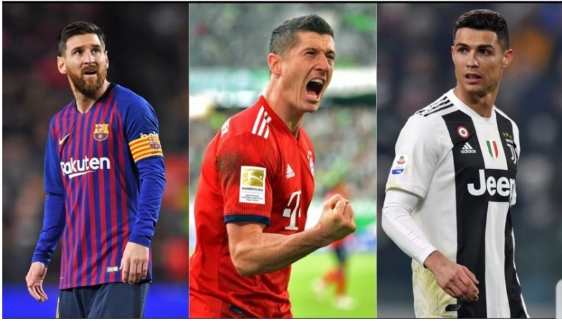 Le classement des top buteurs européens: Lewandowski sur le trône, Messi et CR7 out