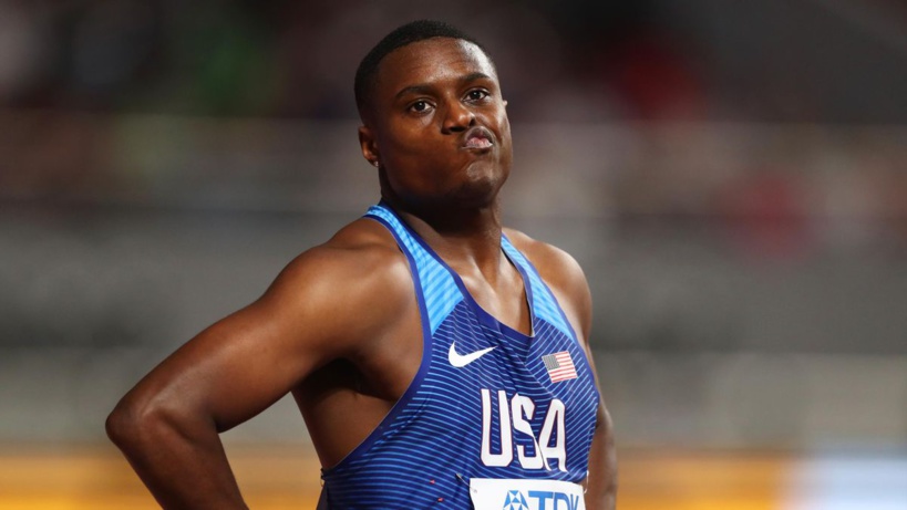 Le Champion du monde des 100 mètres Christian Coleman suspendu deux ans Le Champion du monde des 100 mètres Christian Coleman suspendu deux ans