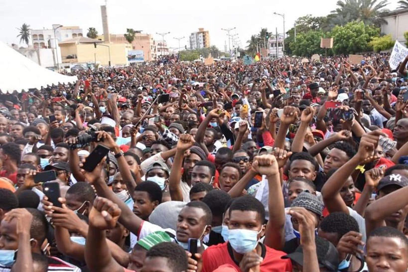 Les images de la manifestation des Guinéens à Dakar ce vendredi 30 octobre Les images de la manifestation des Guinéens à Dakar ce vendredi 30 octobre