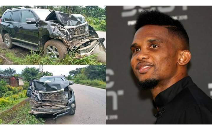 Victime d'un accident de la route,  Samuel Eto'o souffre d'un "traumatisme crânien"