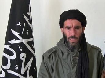 Portrait de Mokhtar Belmokhtar extrait d'une vidéo non datée obtenue par une agence de presse mauritanienne. AFP PHOTO / HO / ANI