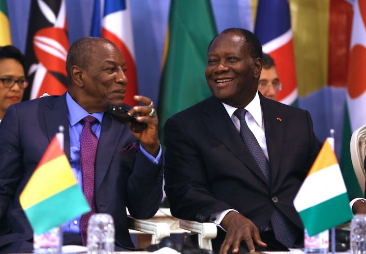 3ème mandat: la Cedeao félicite Ouattara et Condé