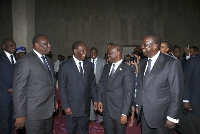 Macky Sall à Abidjan pour participer à l’harmonisation des stratégies au sujet de la guerre au Mali