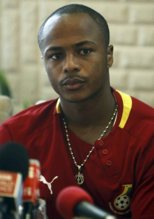 CAN 2013-Ghana: A. Ayew parle de son exclusion