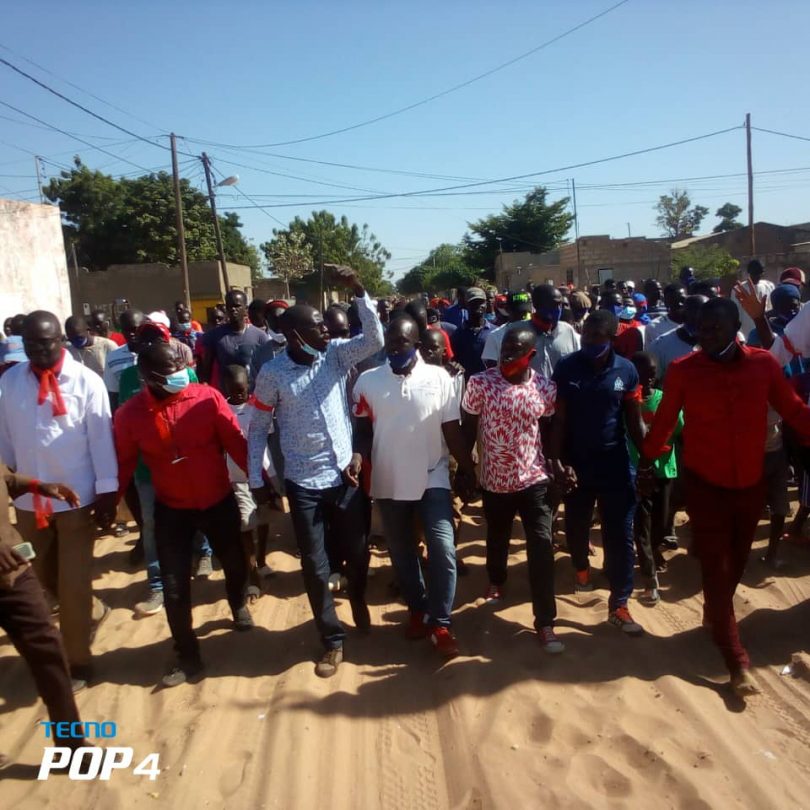 Kaolack les populations de Sibassor sortent dans la rue pour réclamer