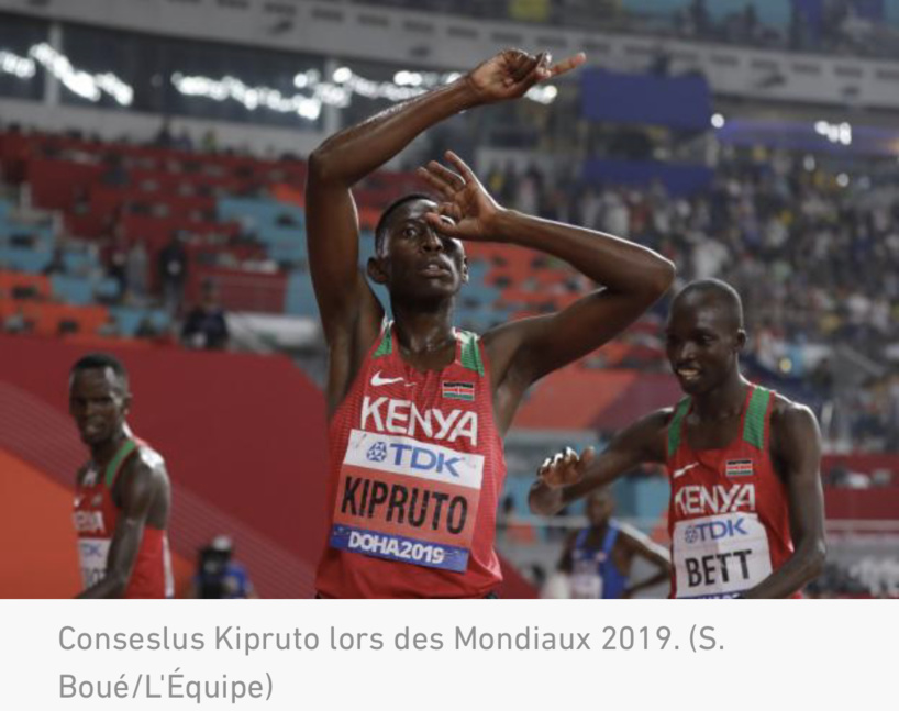 Le champion olympique kényan Conseslus Kipruto risque 20 ans de prison