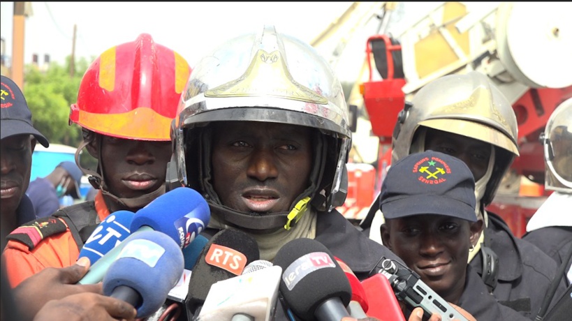 Commandant Mame Diène Ndiaye, chef des opérations au Port de Dakar ce mardi 24 novembre 2020