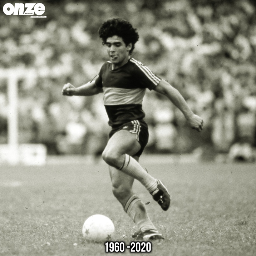 La légende du football Maradona n’est plus