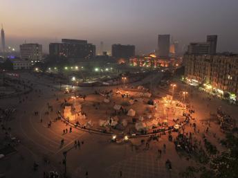Place Tahrir, le Caire.
