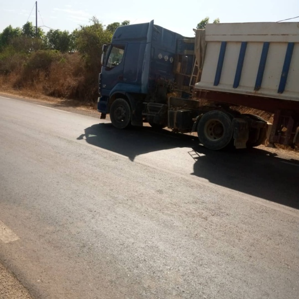 URGENT - Un camion heurte deux dames à Mboro, l’une qui avait un bébé sur le dos, est morte sur le coup