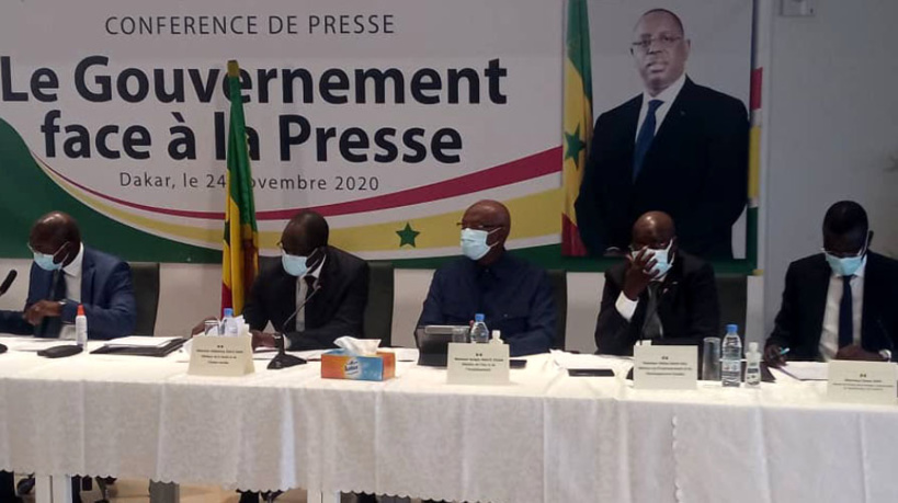 Gouvernement face à la presse: Oumar Guèye, Diouf Sarr et Moussa Baldé face aux journalistes jeudi Gouvernement face à la presse: Oumar Guèye, Diouf Sarr et Moussa Baldé face aux journalistes jeudi