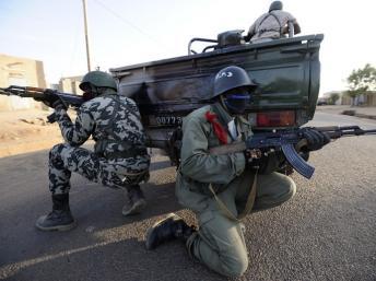 Soldats maliens à Gao le 10 février 2013. AFP / PASCAL GUYOT