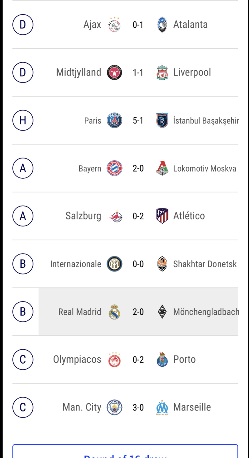 Ligue des champions: Benzema qualifie le Réal, l’Inter éliminé de l’Europe... tous les résultats de la soirée 