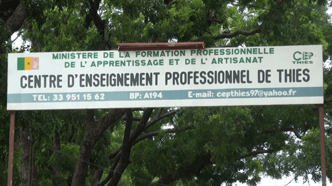Le Centre de formation professionnelle de Thiès à l’agonie: élève et enseignants mis à la rue
