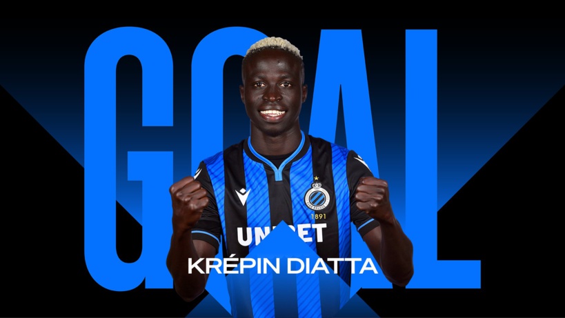 Belgique: Krepin Diatta fête son retour avec un but et permet à Club Bruges de prendre la tête du classement
