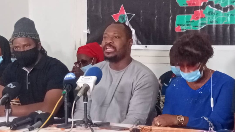 Thiat et Guy Marius Sagna exigent le jugement ou la libération de Assane Diouf Thiat et Guy Marius Sagna exigent le jugement ou la libération de Assane Diouf