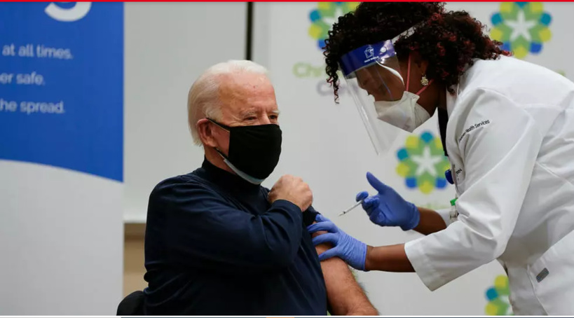 États-Unis: le président élu Joe Biden se fait vacciner devant les caméras États-Unis: le président élu Joe Biden se fait vacciner devant les caméras