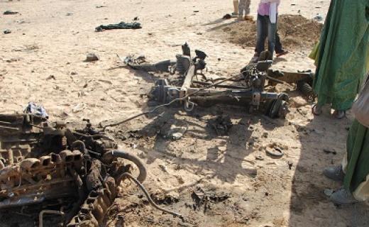 Exclusif : premières images de l’attentat-suicide à Kidal