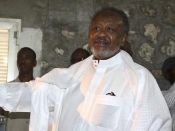 Le président djiboutien Ismail Omar Guelleh en 2011. REUTERS/Stringer