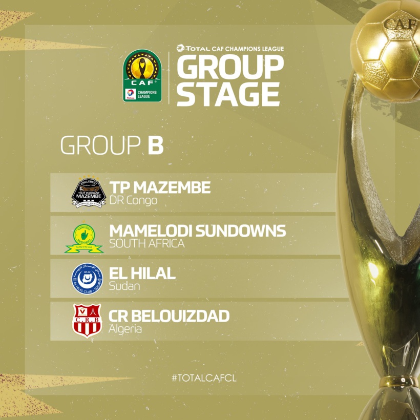 Tirage au sort des poules de la Ligue africaine des champions: Tengueth FC dans une poule de feu avec 3 équipes maghrébines Tirage au sort des poules de la Ligue africaine des champions: Tengueth FC dans une poule de feu avec 3 équipes maghrébines