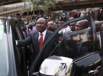 la victoire d'Uhuru Kenyatta à l'élection Présidentielle de lundi dernier ne fait plus de doute. REUTERS/Noor Khamis