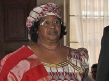 La présidente du Malawi Joyce Banda, le 6 juin 2012