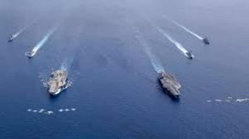 Américains et Chinois face à face en Mer de Chine Américains et Chinois face à face en Mer de Chine