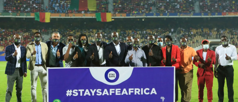 Khalilou Fadiga prend part au lancement de campagne de la Caf contre la Covid_19 Khalilou Fadiga prend part au lancement de campagne de la Caf contre la Covid_19