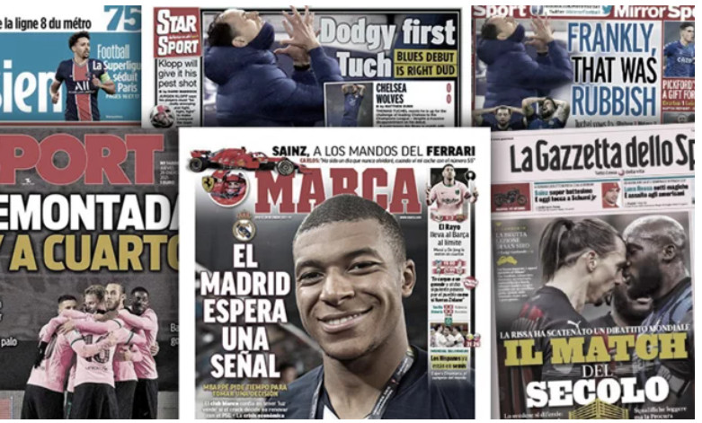 Tuchel se fait détruire après sa première ratée avec Chelsea, la mini-remontada du Barça fait les gros titres en Espagne