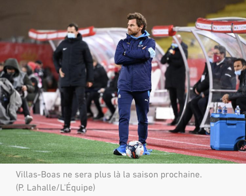 Villas Boas annonce qu’il va quitter l’OM en juin