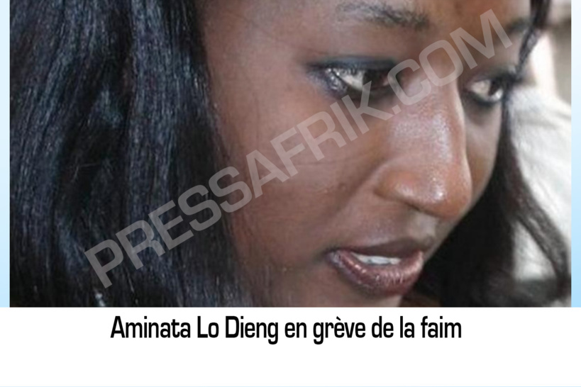 Aminata Lo Dieng en grève de la faim Aminata Lo Dieng en grève de la faim