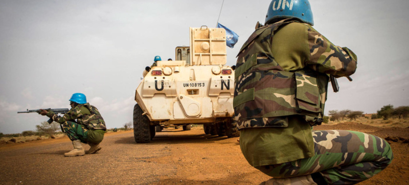 Mali : au moins 20 Casques bleus blessés dans une attaque Mali : au moins 20 Casques bleus blessés dans une attaque
