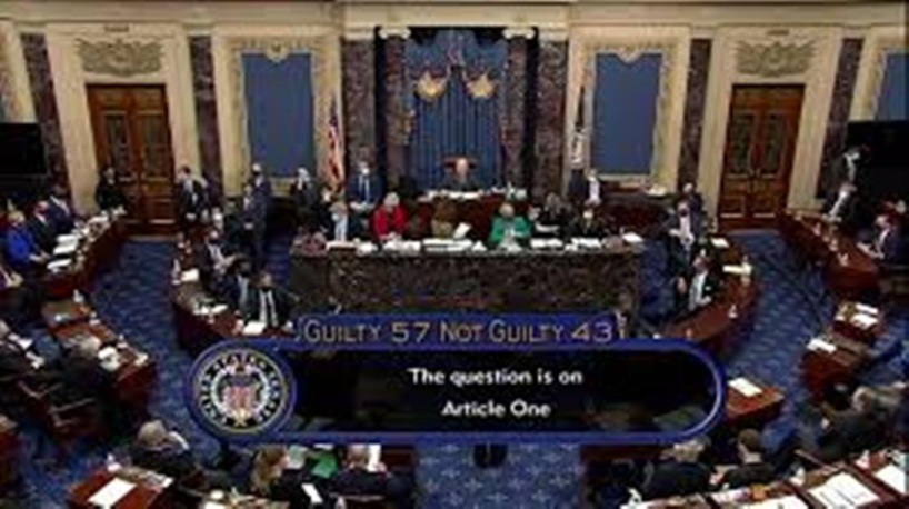 Procès en destitution: le second acquittement de Donald Trump à la Une Procès en destitution: le second acquittement de Donald Trump à la Une