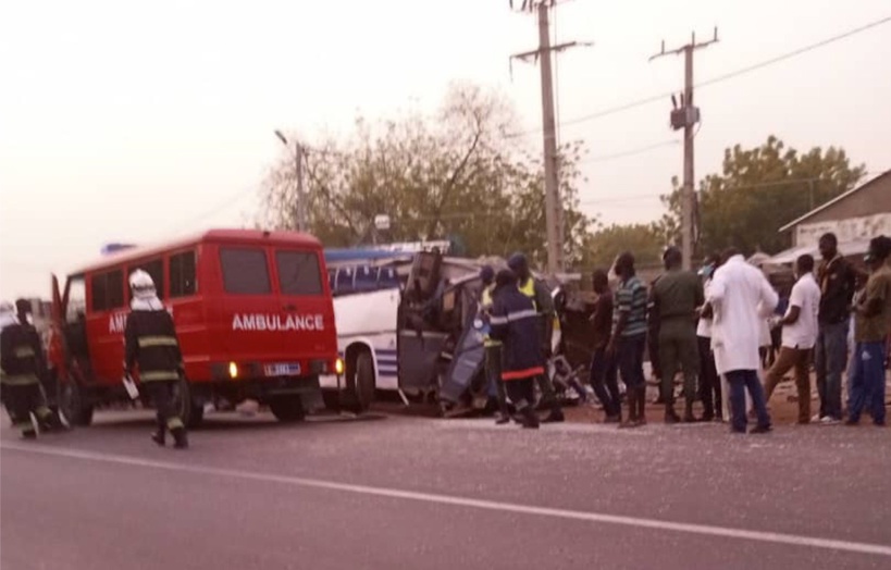 Axe Bambey-Diourbel: un accident fait 4 morts Axe Bambey-Diourbel: un accident fait 4 morts