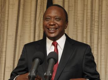 Le nouveau président du Kenya Uhuru Kenyatta lors de son discours à la nation le 30 mars 2013. REUTERS