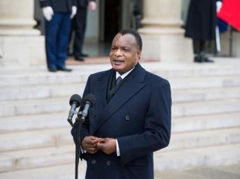 Le président congolais Denis Sassou Nguesso a rencontré les patrons français