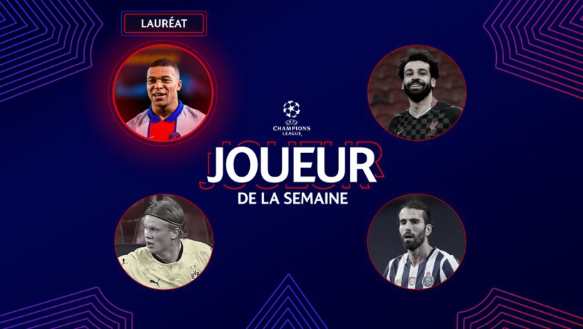 LDC: Mbappé élu joueur de la semaine LDC: Mbappé élu joueur de la semaine