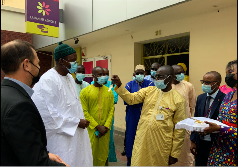 Remise de clefs au 1er Crédit-Preneur du Guichet Crédit-Bail de La Banque Agricole