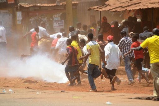 Une marche dégénère à Conakry