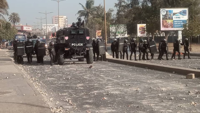 Affaire Ousmane Sonko - Direct UCAD: Le gendarmerie en renfort, la situation toujours très tendue